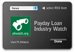 PLIWatch Mac OS X Dashboard Widget, Back