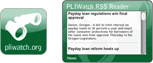 PLIWatch Dashboard Widget